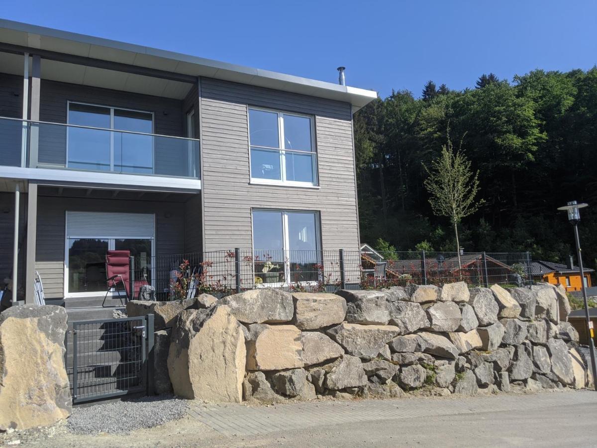 Ferienhaus Schieferterrasse - Waldsee Rieden - Eksteriør bilde