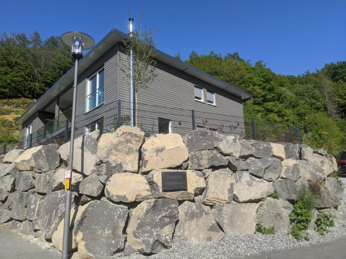 Ferienhaus Schieferterrasse - Waldsee Rieden - Eksteriør bilde